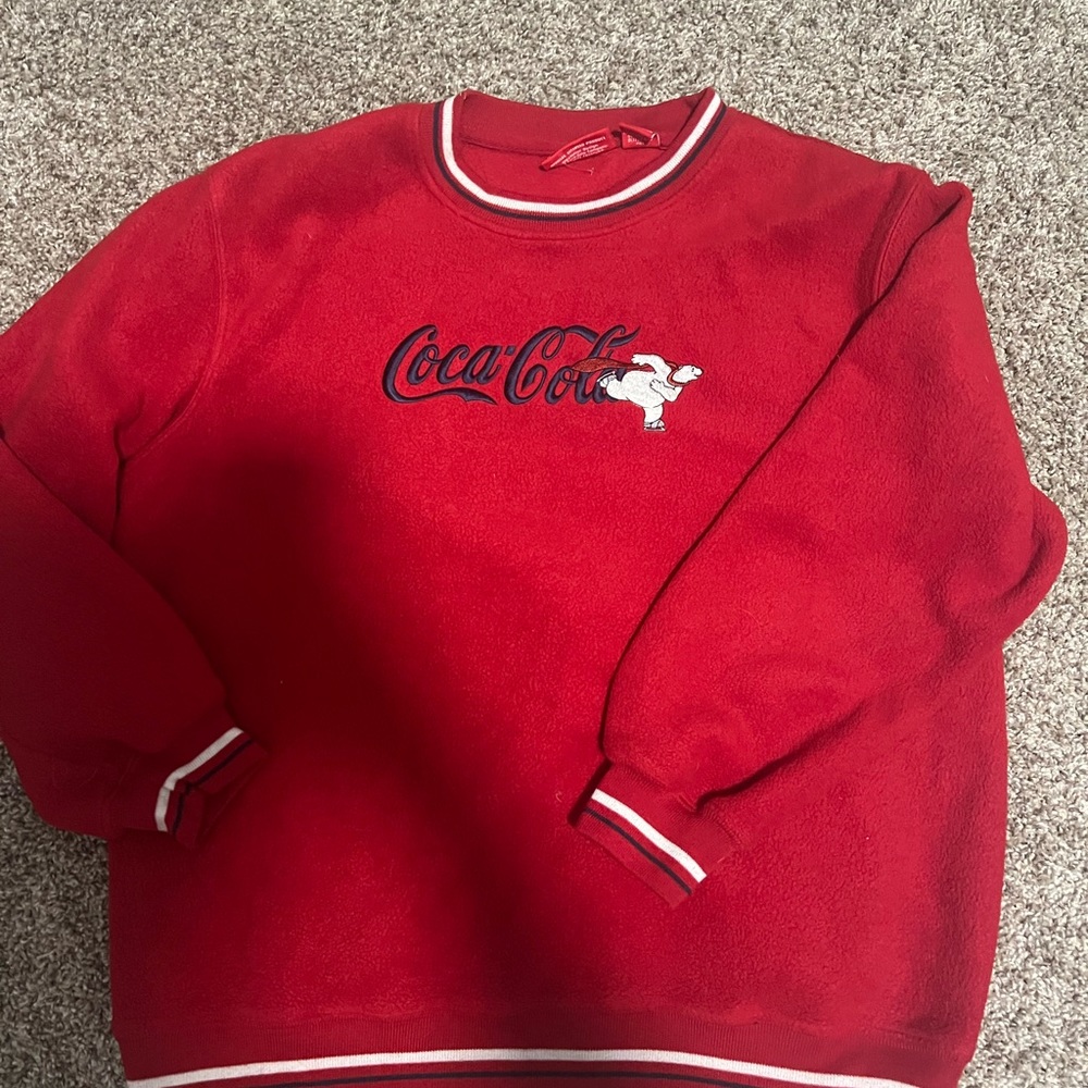 Vintage Coca-Cola fleece crewneck